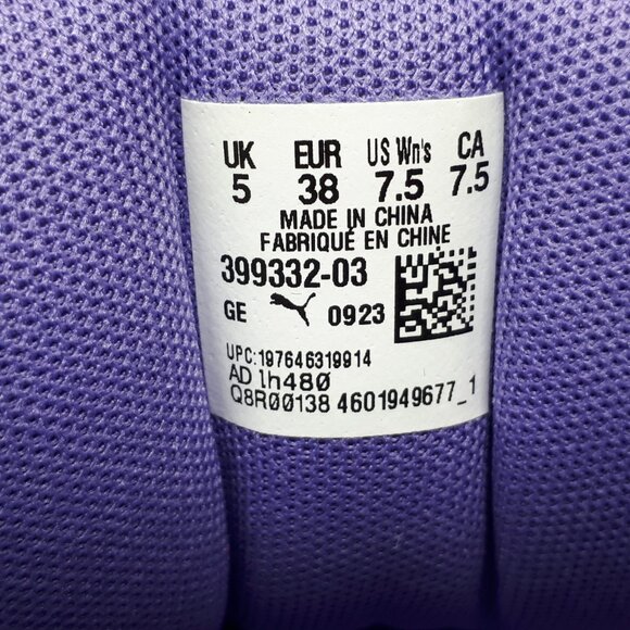 Puma Fenty Rihanna Creeper Phatty Lavender Purple Womens 7.5 US Platform Shoes - Picture 9 of 12